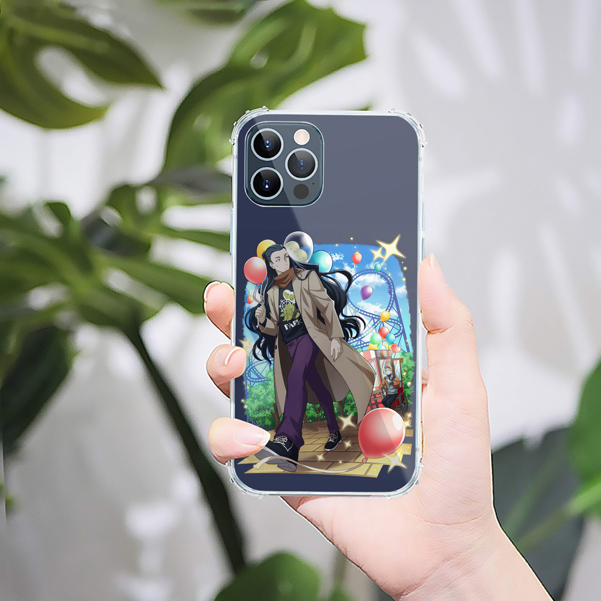 （画像用） 文豪ストレイドッグス Bungo Stray Dogs 【iPhone 12シリーズ対応】透明スマホケース（クリアソフトケース）
